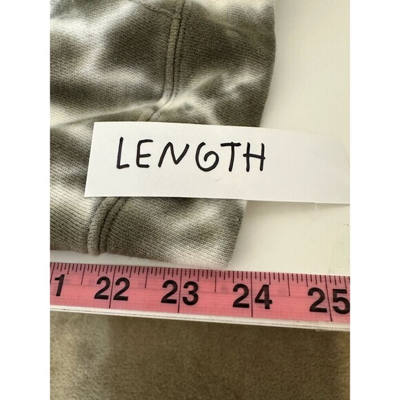 Old Navy Womans Tie Dye Sweater Size 3X Zip Up Hooded Y2K Artsy Beachy Hippie - Picture 5 of 11